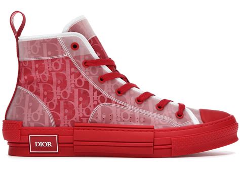 red dior converse